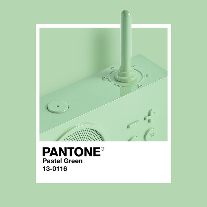 Lexon X Pantone Tykho 3 Bluetooth Speaker & Radio 'Pastel Green'