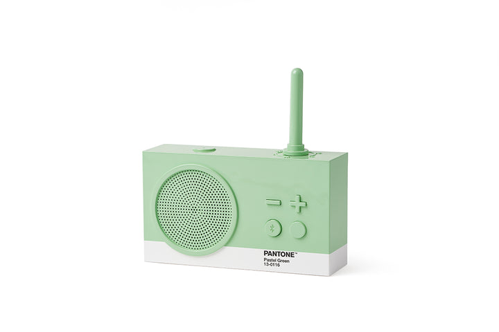 Lexon X Pantone Tykho 3 Bluetooth Speaker & Radio 'Pastel Green'