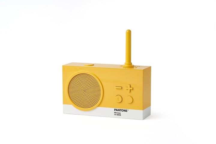 Lexon X Pantone Tykho 3 Bluetooth Speaker & Radio 'Mimosa'