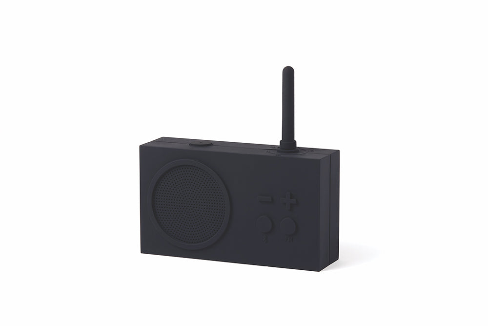 Lexon Tykho 3 Bluetooth Speaker & Radio 'Black'