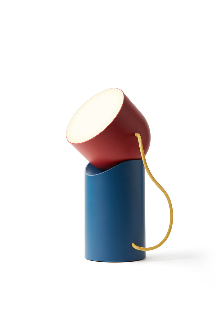 Lexon Orbe Portable Lamp 'Duck Blue-Red-Yellow'