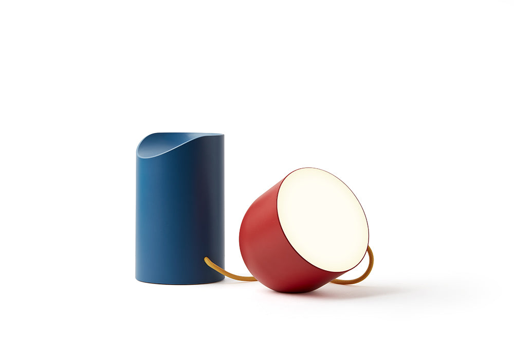 Lexon Orbe Portable Lamp 'Duck Blue-Red-Yellow'