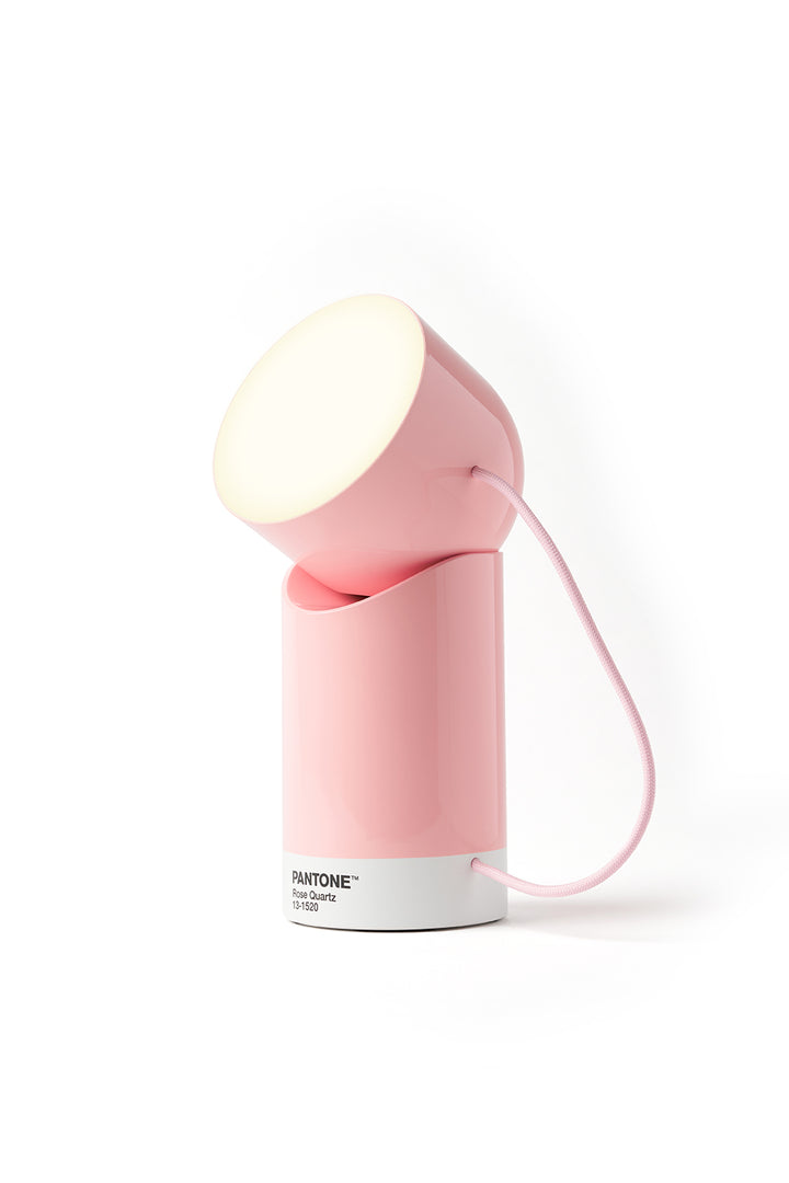 Lexon X Pantone Orbe Portable Lamp 'Rose Quartz'