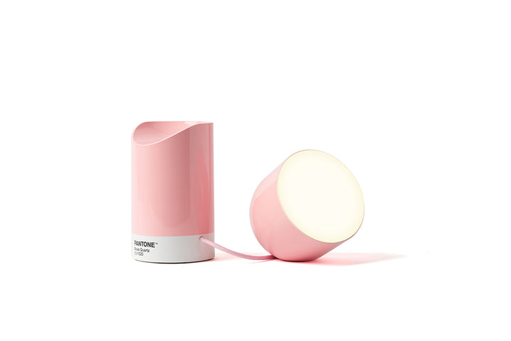 Lexon X Pantone Orbe Portable Lamp 'Rose Quartz'