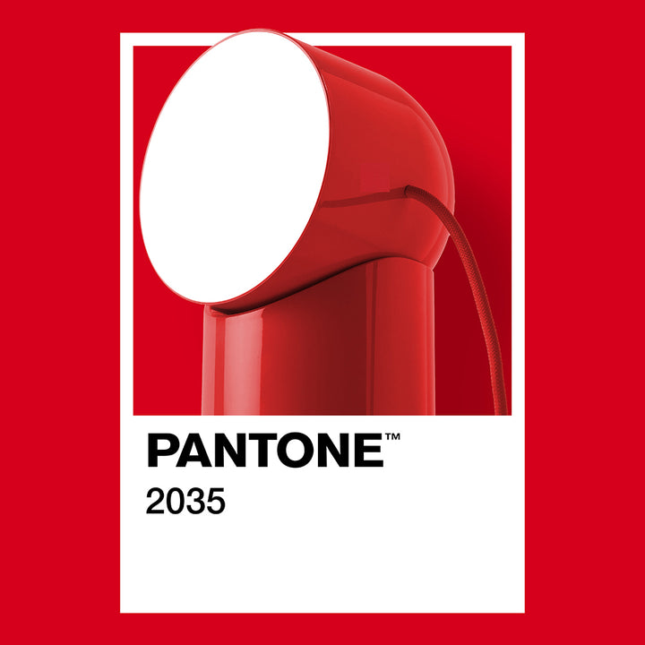Lexon X Pantone Orbe Portable Lamp 'Red'