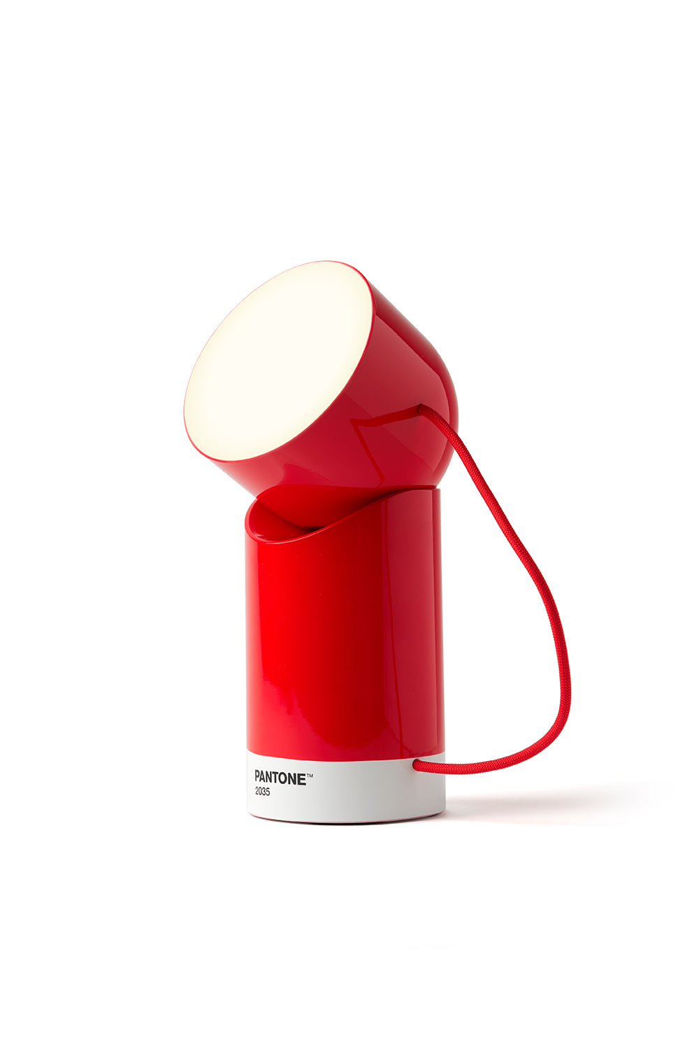 Lexon X Pantone Orbe Portable Lamp 'Red'