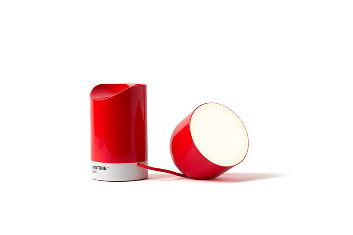 Lexon X Pantone Orbe Portable Lamp 'Red'