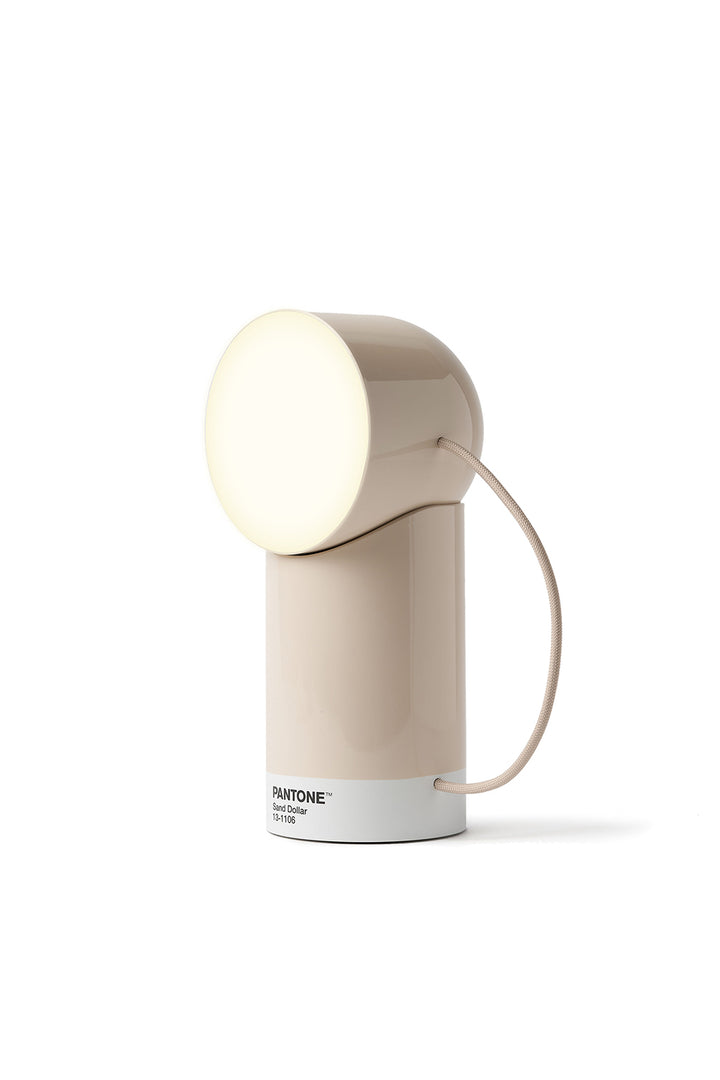 Lexon X Pantone Orbe Portable Lamp 'Sand Dollar'