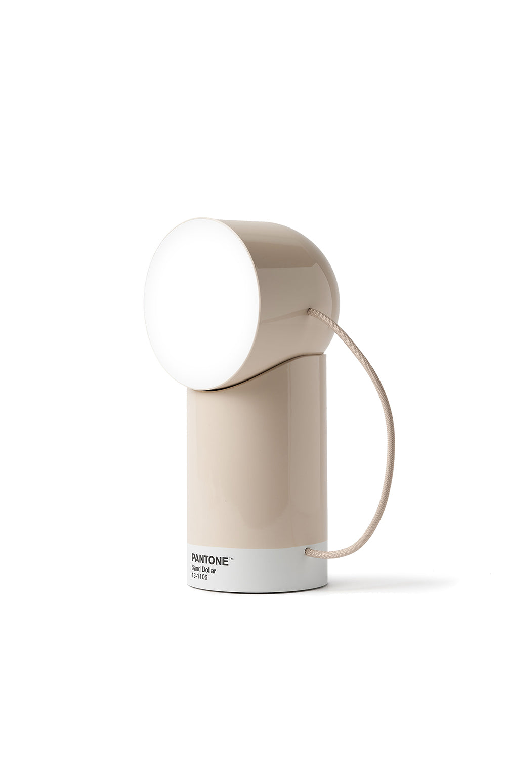 Lexon X Pantone Orbe Portable Lamp 'Sand Dollar'