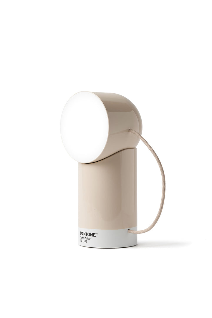 Lexon X Pantone Orbe Portable Lamp 'Sand Dollar'