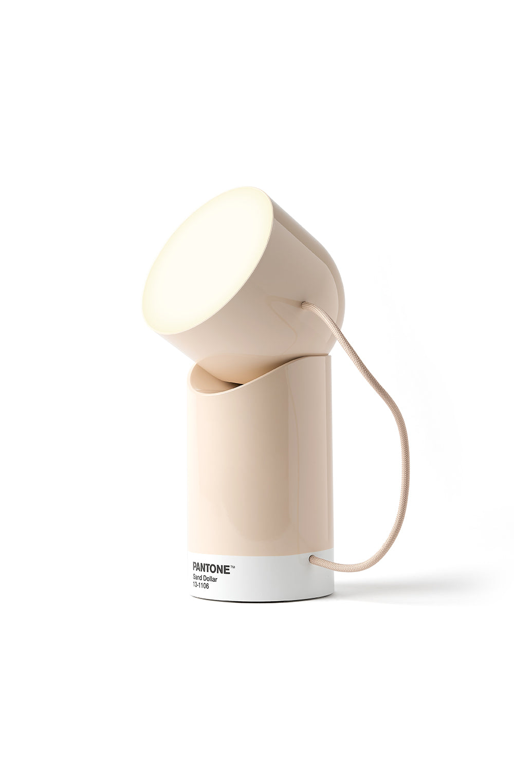 Lexon X Pantone Orbe Portable Lamp 'Sand Dollar'