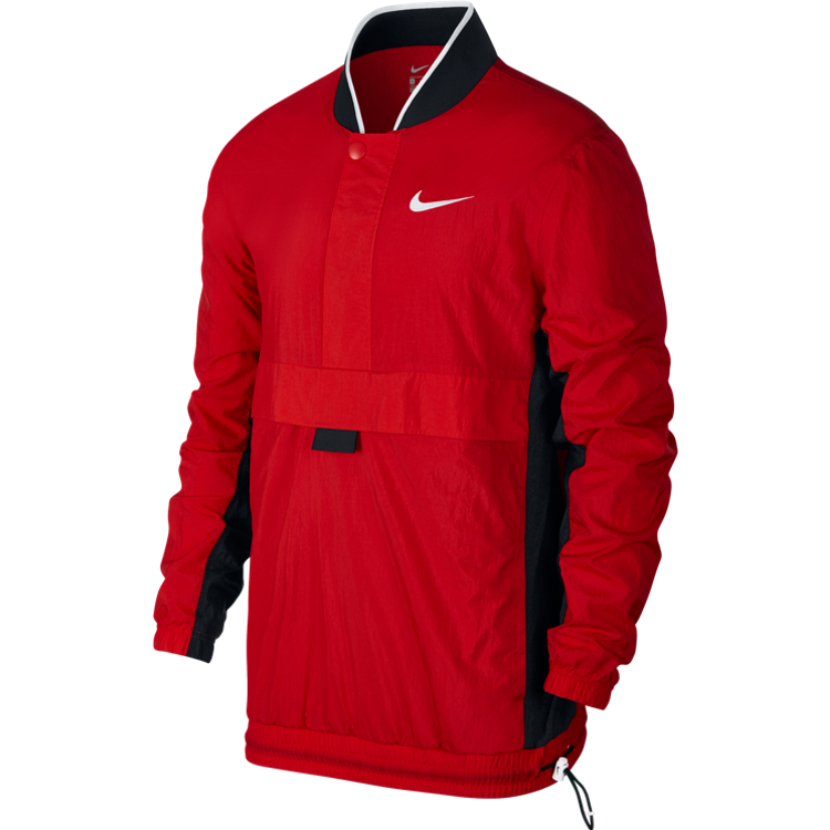 Nike Throwback Basketball Jacket 'University Red'