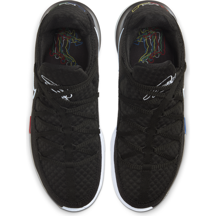 Nike Lebron 17 Low 'Black/White'