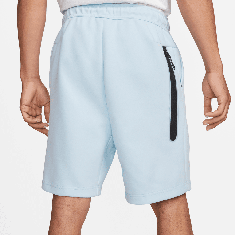 Nike fleece 2025 shorts blue