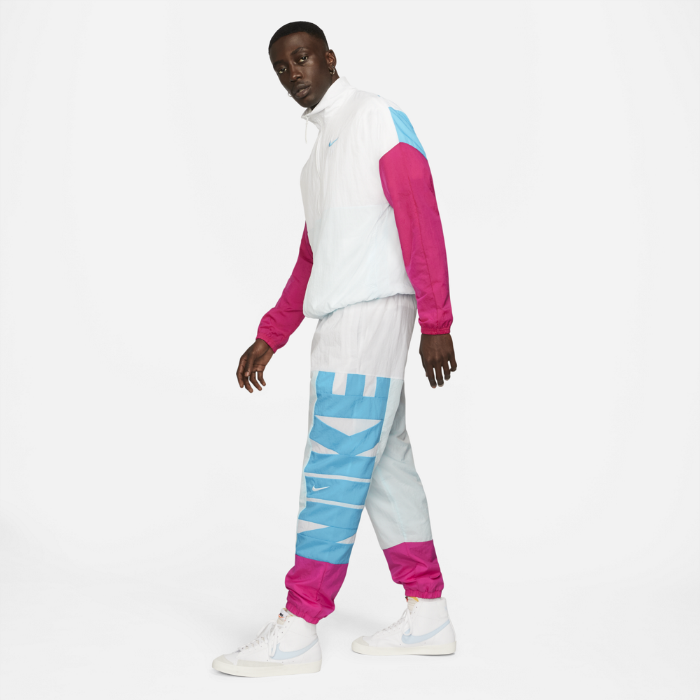 Nike Dri Fit Pants 'White/Glacier Blue'