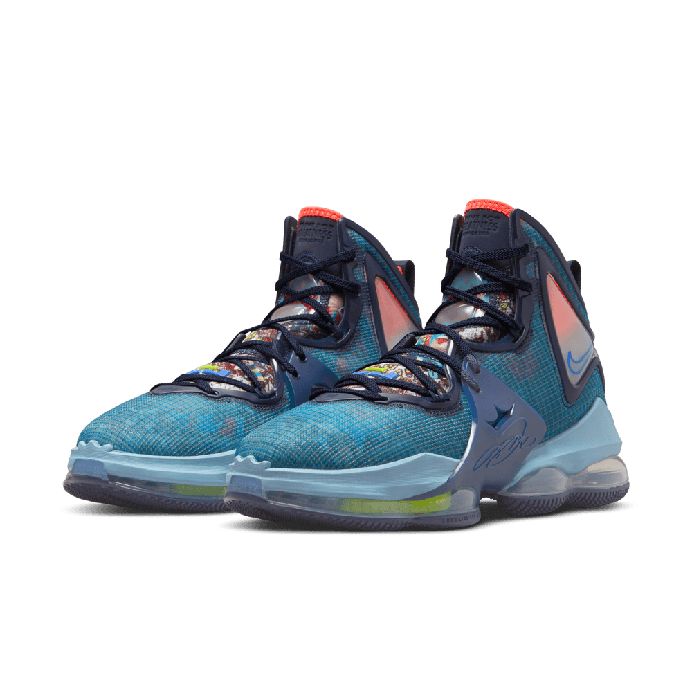 Nike Lebron 19 'Fast Food/Blue'