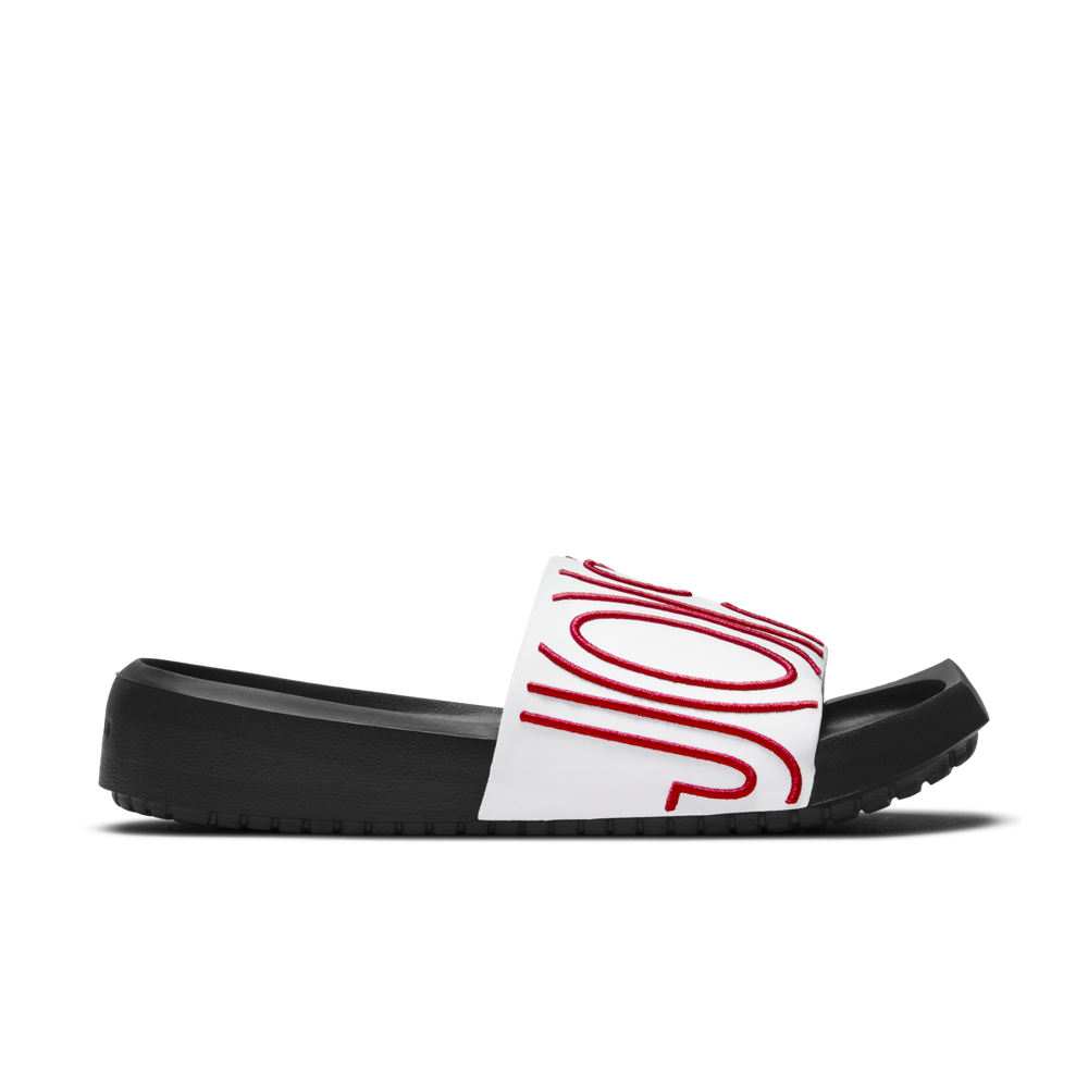 Air Jordan NOLA Slide 'White/Red' (W)