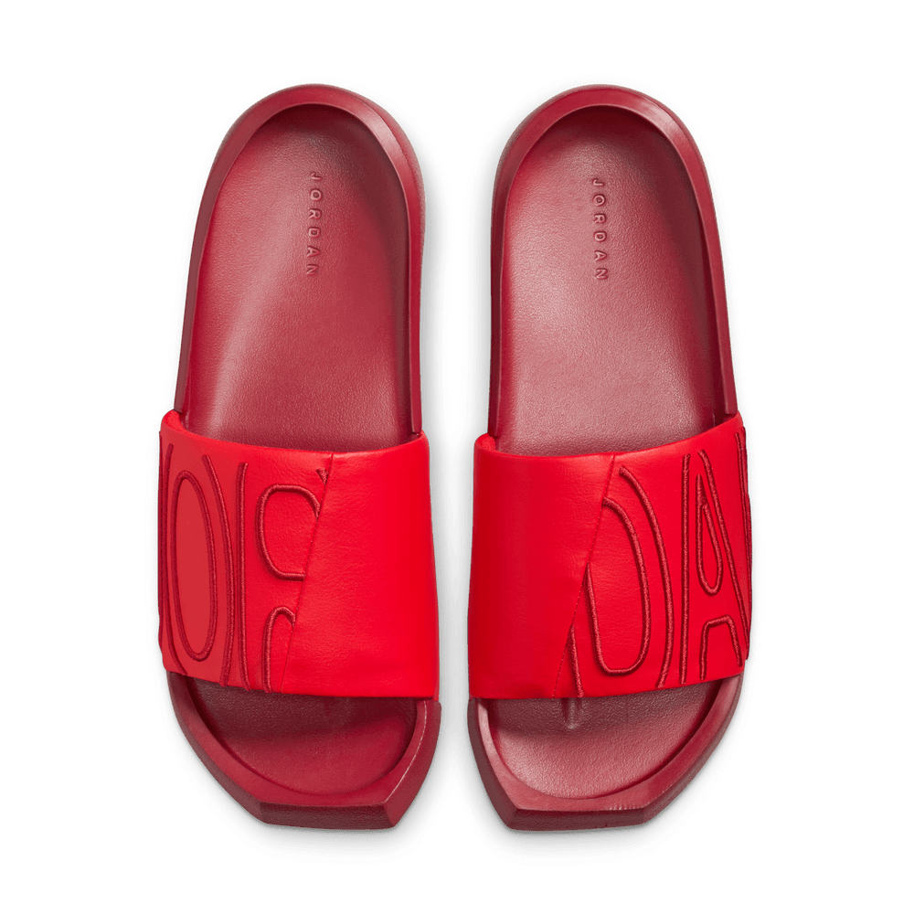 Jordan sales red slides