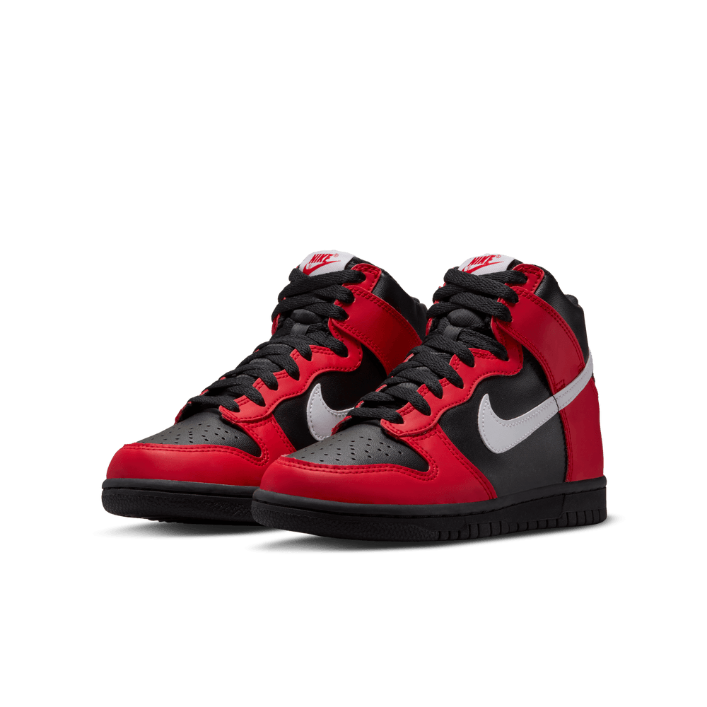 Nike Dunk High 'Black/University Red'