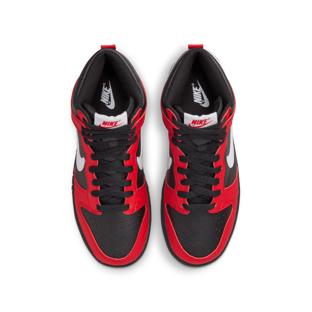 Nike Dunk High 'Black/University Red'