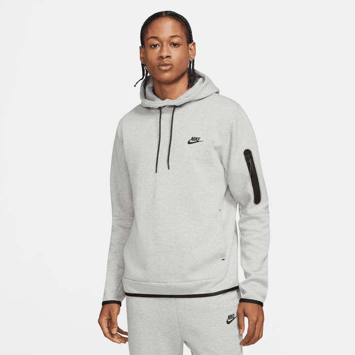 Nike Sportswear Tech Fleece Pullover Hoodie 'Heather Grey'