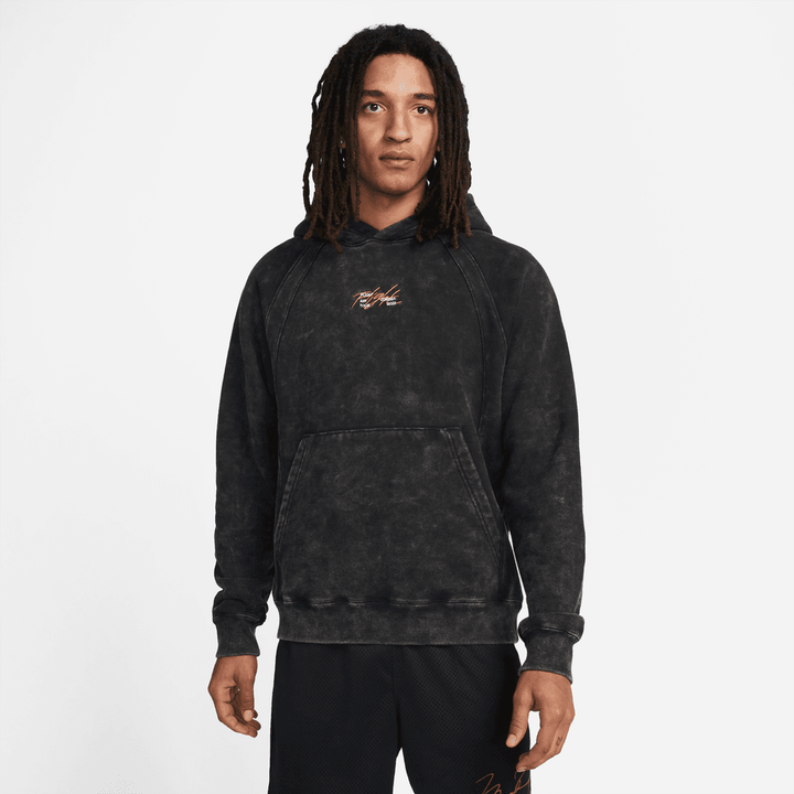 Jordan Flight Heritage French Terry Pullover 'Washed Black'