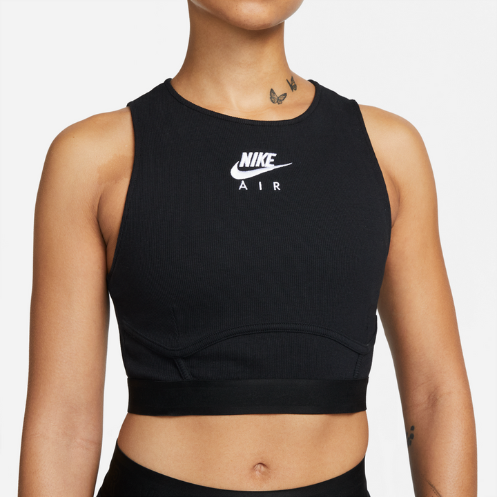 Nike Air Women's Ribbed Tank Top 'Black'