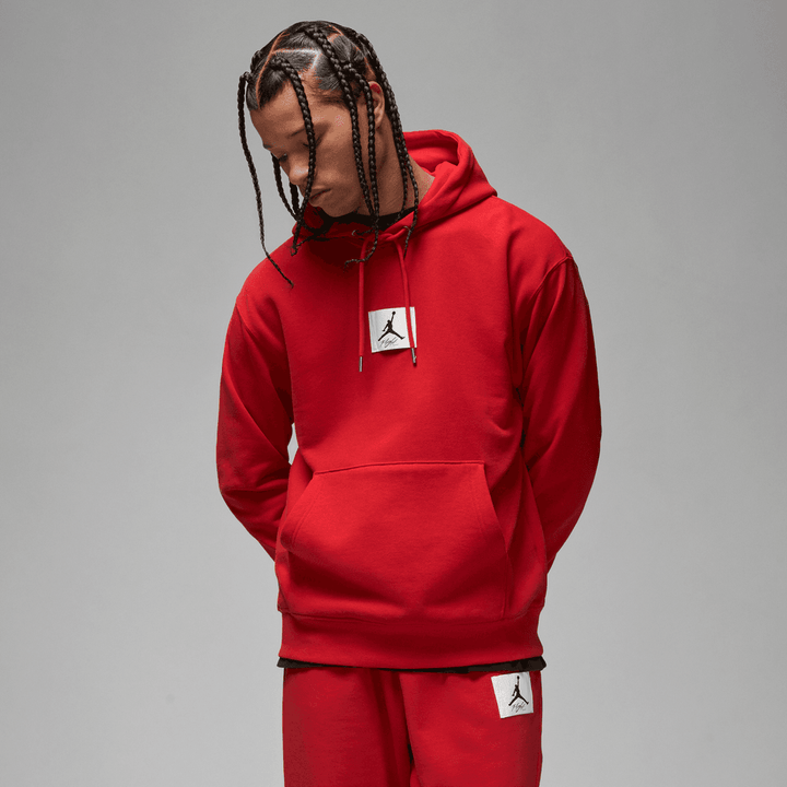 Air Jordan Flight Pullover Hoodie 'Red'