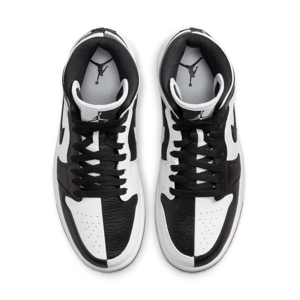 Women's Air Jordan 1 Mid SE 'Split Black/White'