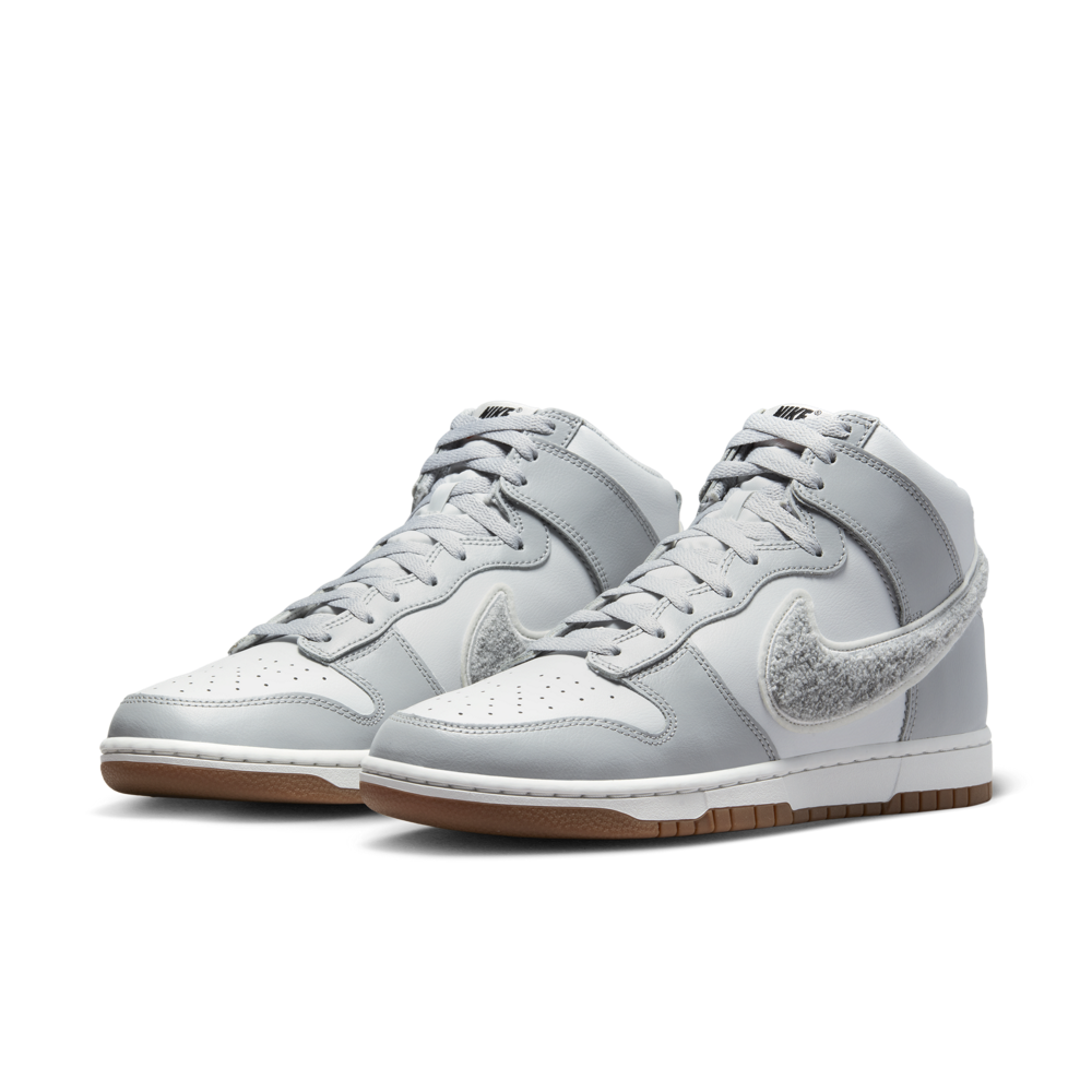 Nike Dunk High Retro 'Chenille Swoosh/Light Smoke Grey'